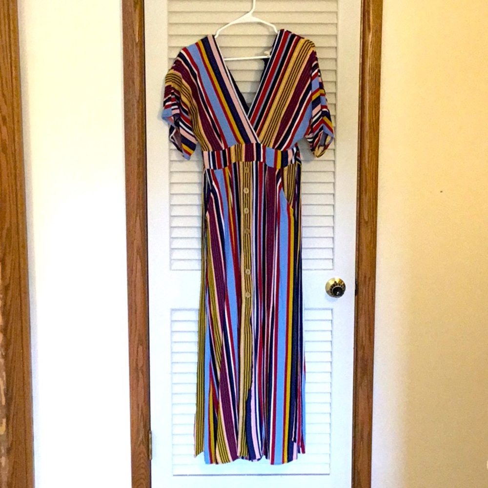 Francesca’s Harper Heritage striped maxi